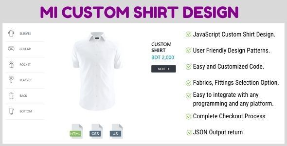 MI Custom shirt design