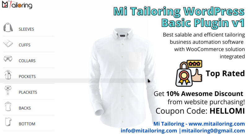 Mi Tailoring WordPress Basic Plugin v1