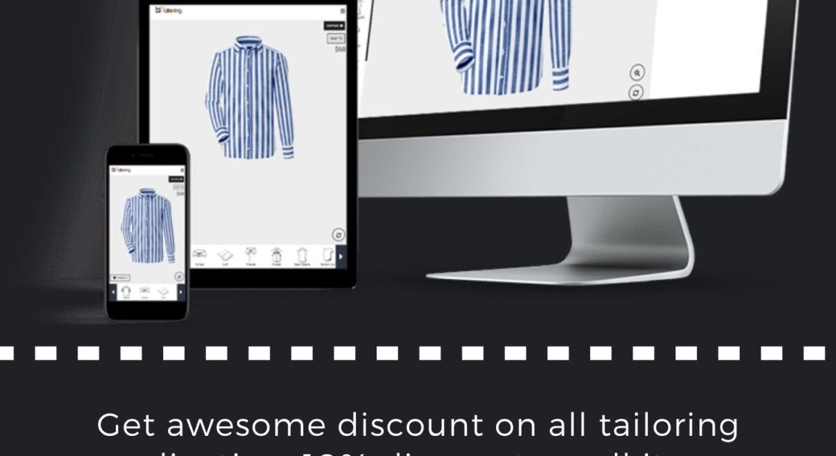 10% Discount at all application in Mi Tailoring