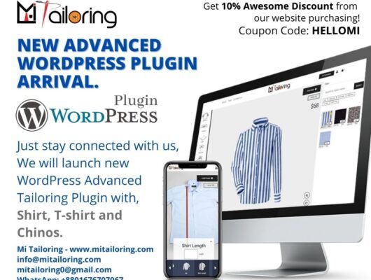 Mi Tailoring Advanced WordPress Plugin - Coming Soon