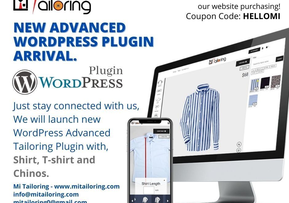 Mi Tailoring Advanced WordPress Plugin - Coming Soon
