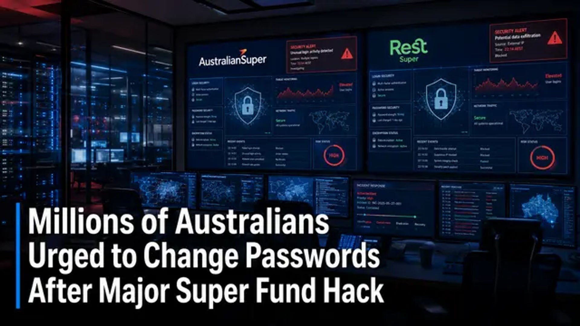 Millions of Australians Urged to Change Passwords After Major Super Fund Hack