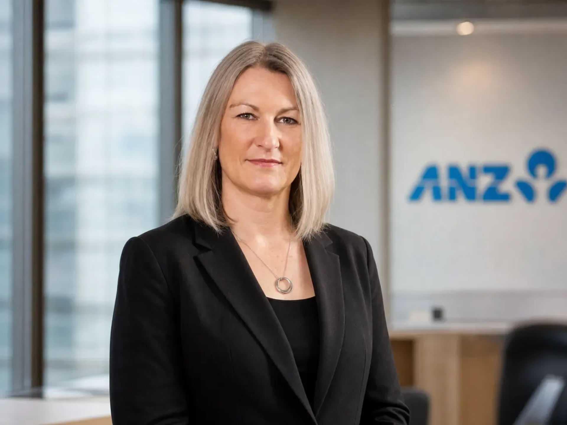 A portrait of Antonia Watson, Chief Executive of ANZ New Zealand