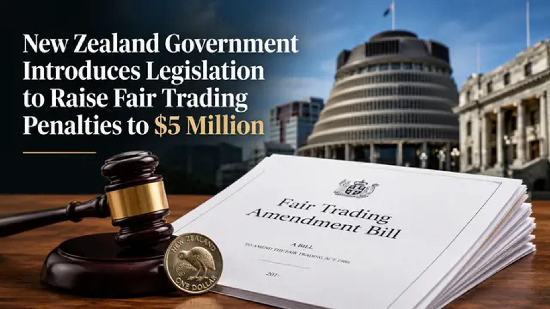 New Zealand Government Introduces Legislation to Raise Fair Trading Penalties to $5 Million