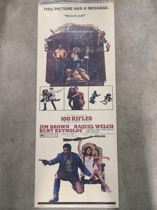 100 Rifles 1969 Inserts