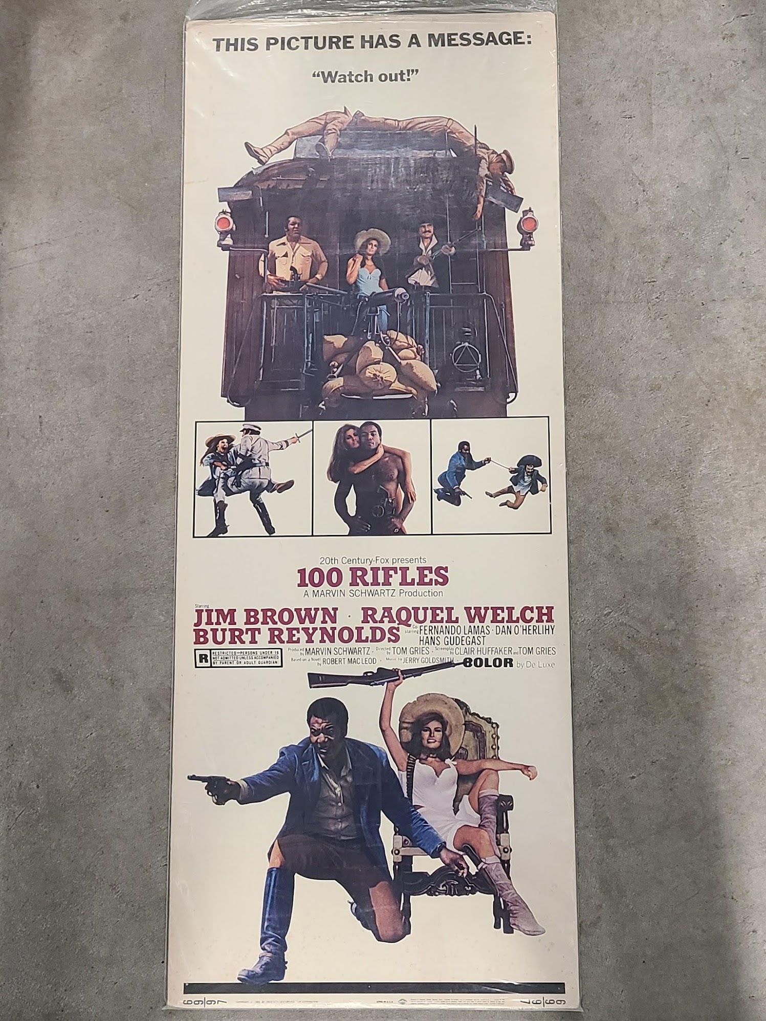 100 Rifles 1969 Inserts