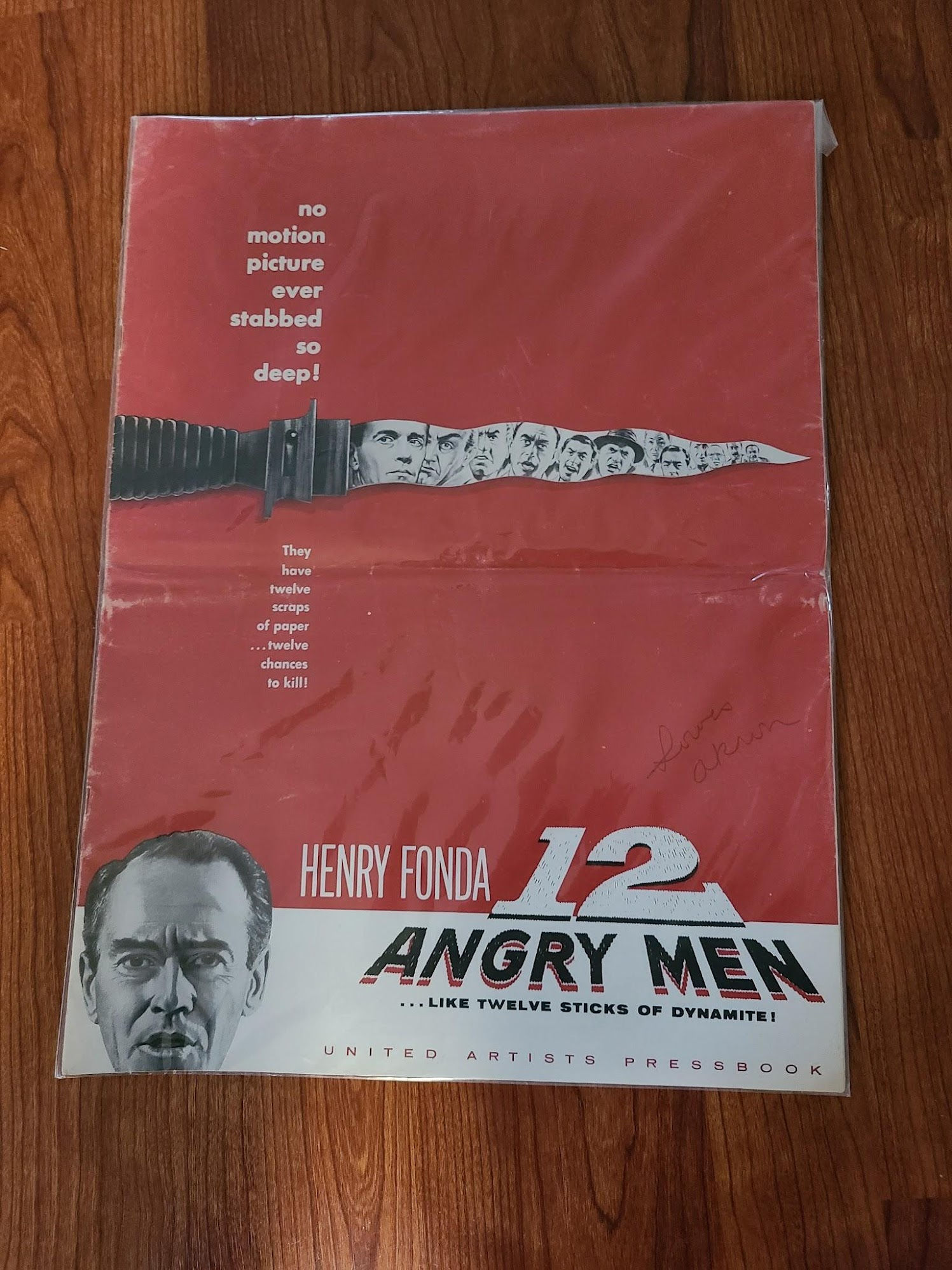 12 Angry Men 1957 Press Books