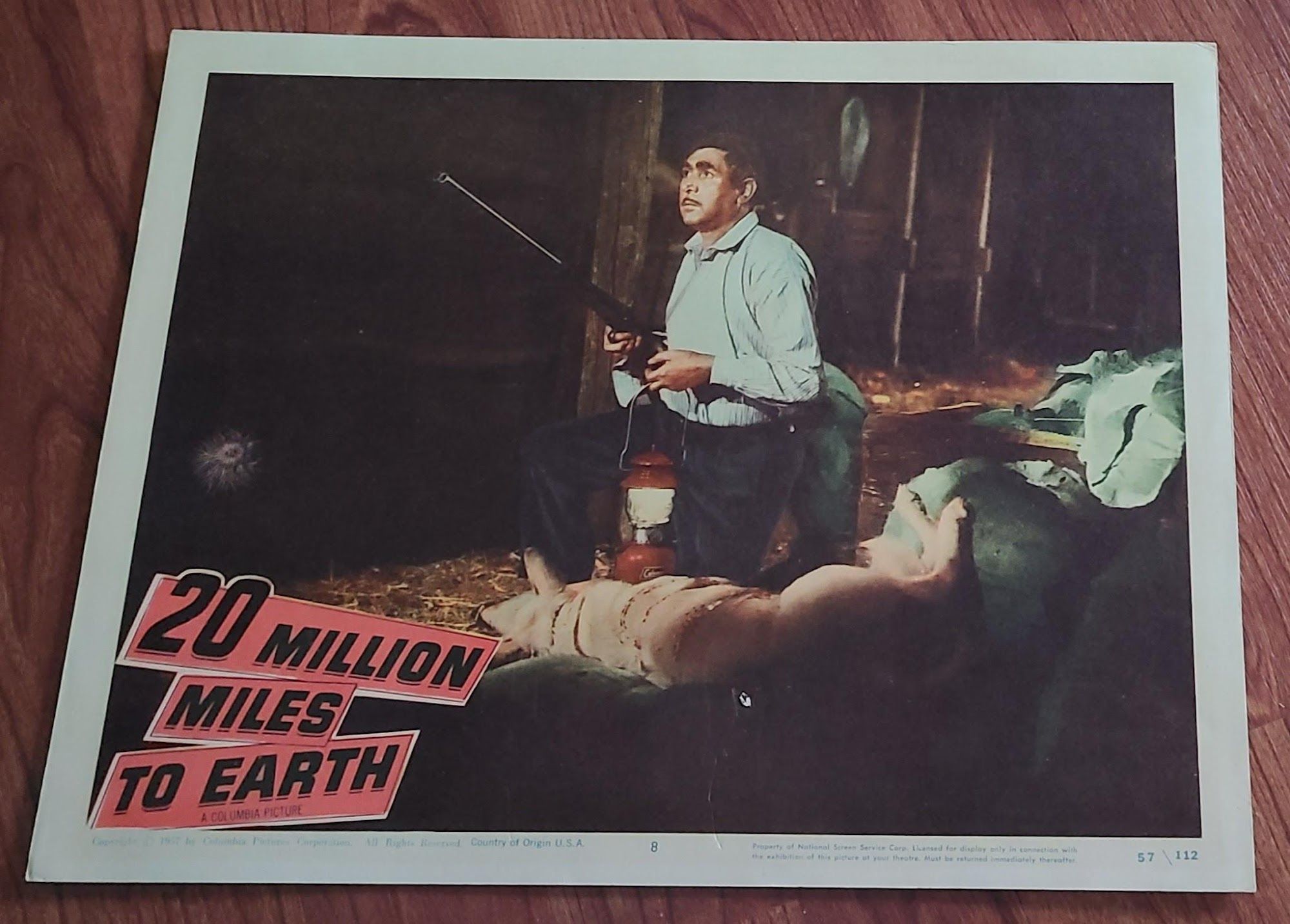 20 Million Miles To Earh 1957 Scifi/Horror