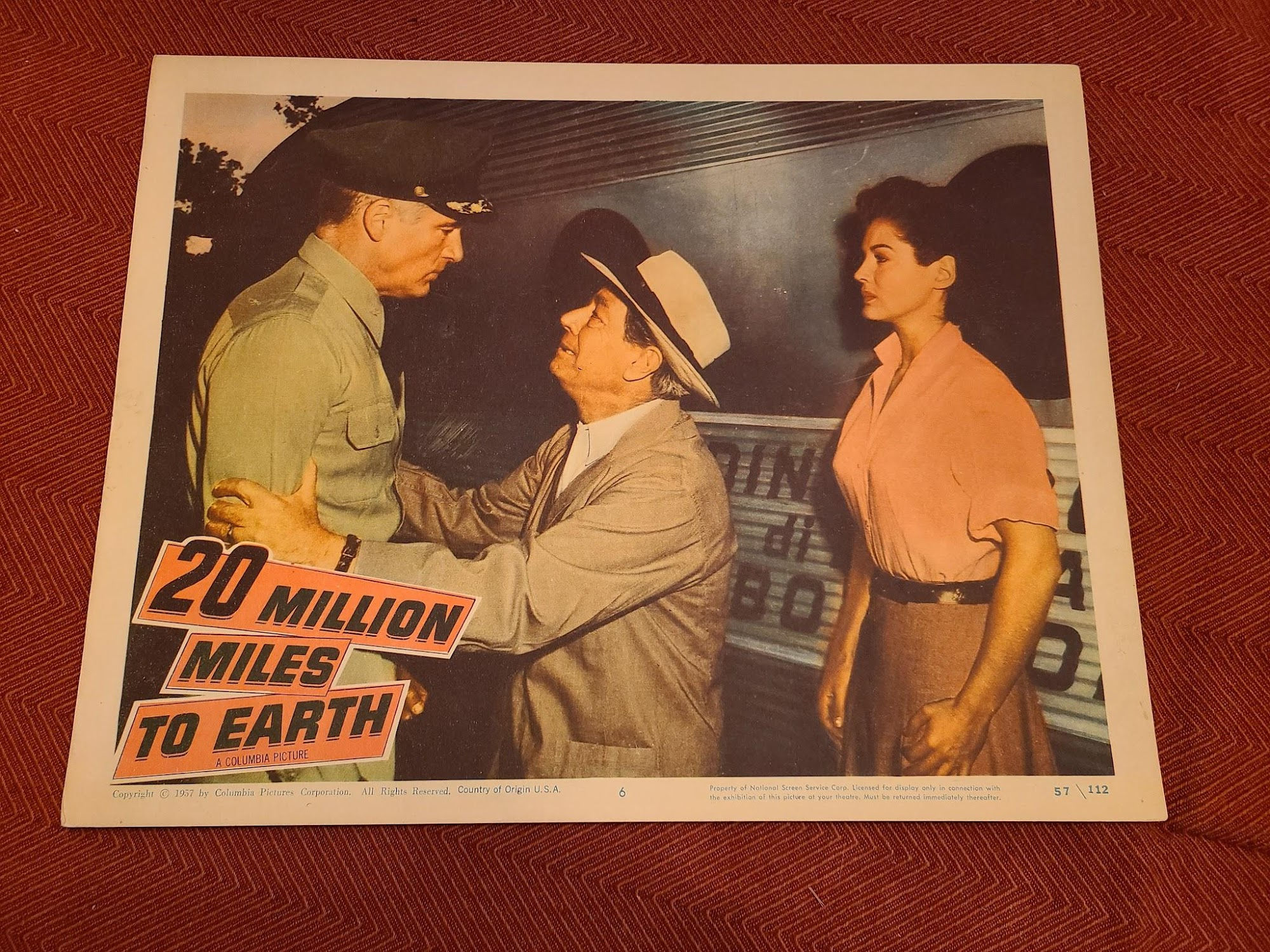 20 Million Miles To Earth 1957 Scifi/Horror