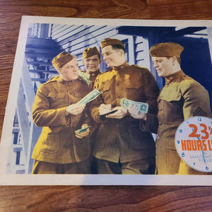 23 1/2 Hours Leave - Military/Aviation Lobby Cards