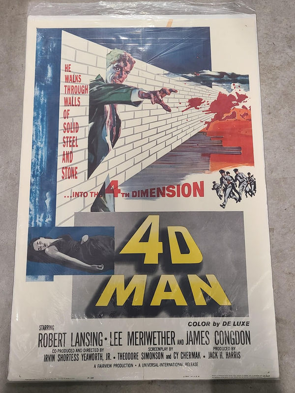 4D Man - 1 Sheets/US