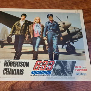 633 Squadron - Military/Aviation Lobby Cards