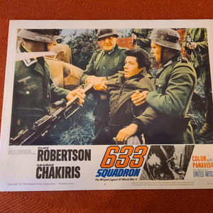 633 Squadron - Military/Aviation Lobby Cards