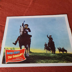 7th Cavalry - Western Lobby Cards