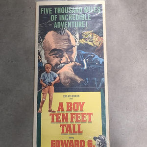 A Boy Ten Feet Tall - Inserts