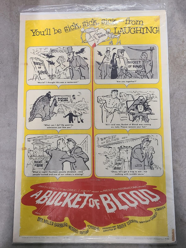 A Bucket Of Blood - 1 Sheets/US