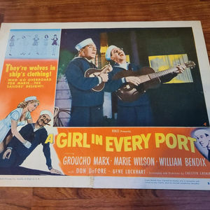 A Girl In Every Port - Military/Aviation Lobby Cards