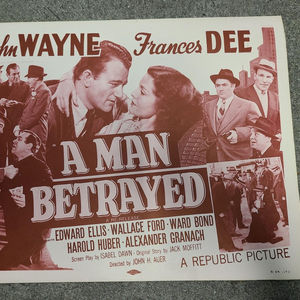 A Man Betrayed - Title Cards