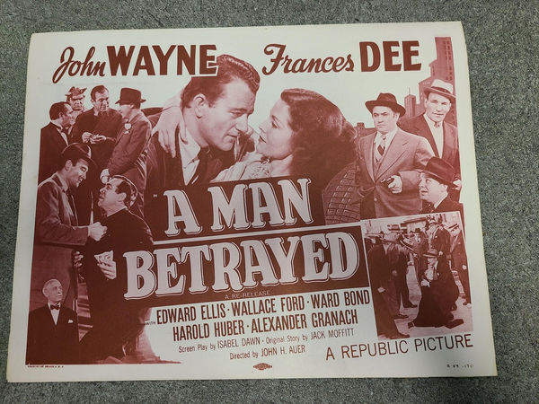 A Man Betrayed - Title Cards