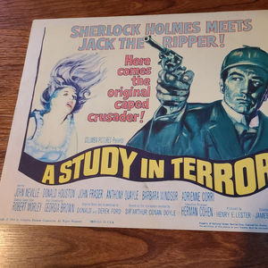 A Study In Terror - Title Cards