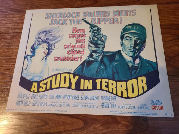 A Study In Terror - Title Cards