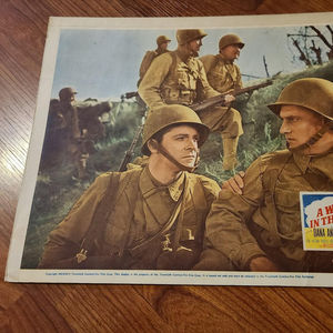 A Walk In The Sun - Military/Aviation Lobby Cards