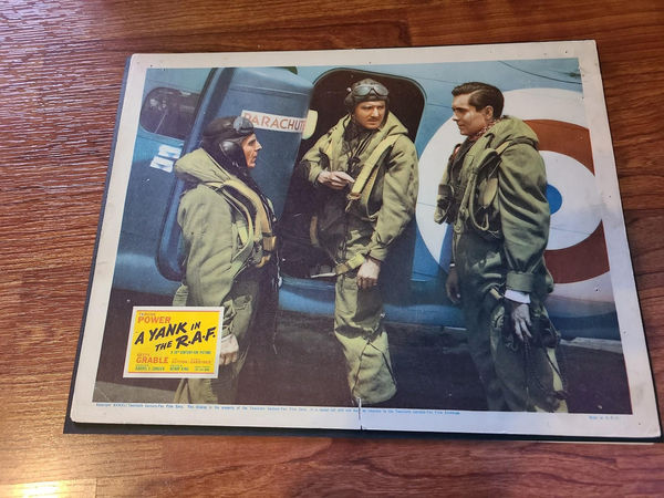 A Yank In The R.A.F - Military/Aviation Lobby Cards