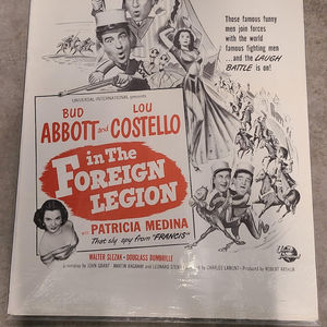 Abbott and Costello In The Foreign Legion - 1 Sheets/US