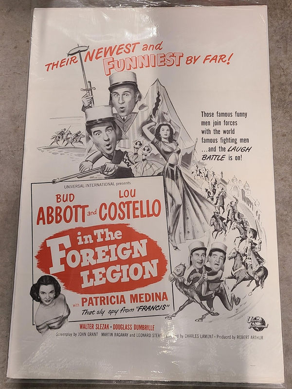 Abbott and Costello In The Foreign Legion - 1 Sheets/US