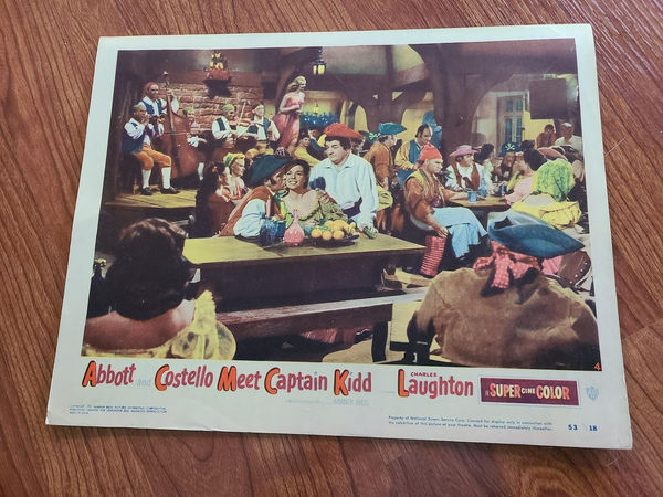 Abbott And Costello Meet Captain Kidd - General Lobby Cards