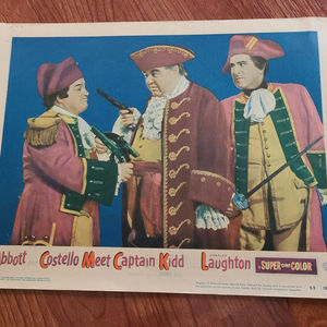 Abbott And Costello Meet Captain Kidd - General Lobby Cards