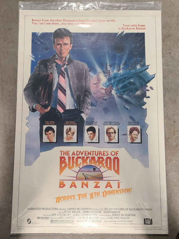 Adventures Of Buckaroo Banzai - 1 Sheets/US