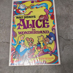 Alice In The Wonderland - Window Cards