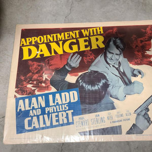 Appointment With Danger - Half Sheets