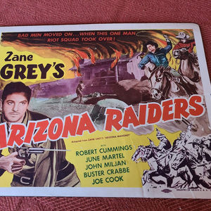 Arizona Raiders - Western Lobby Cards