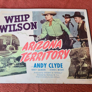 Arizona Territory - Western Lobby Cards