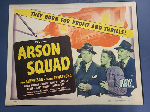 Arson Squad - Title Cards