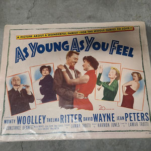 As Young As You Feel - Half Sheets