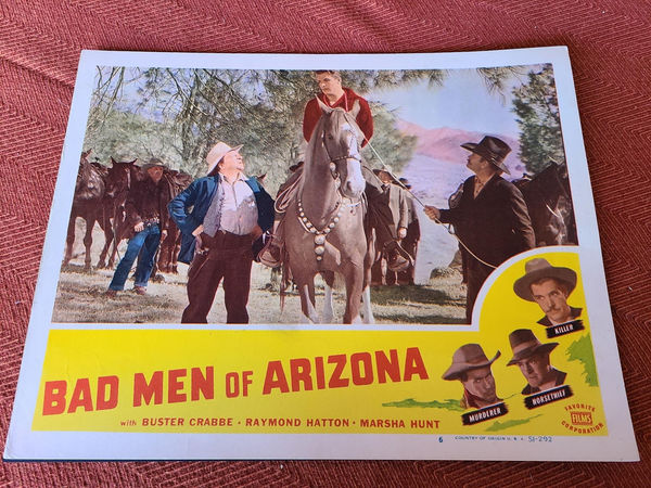 Bad Men Of Arizona - Western Lobby Cards