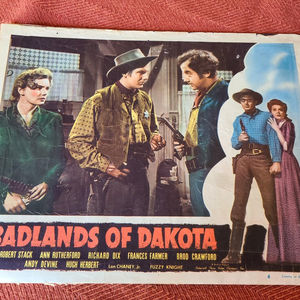 Badlands Of Dakota - Western Lobby Cards