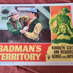 Badman's Territory - Western Lobby Cards