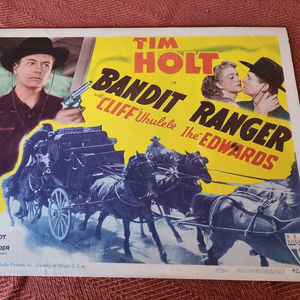 Bandit Ranger - Western Lobby Cards