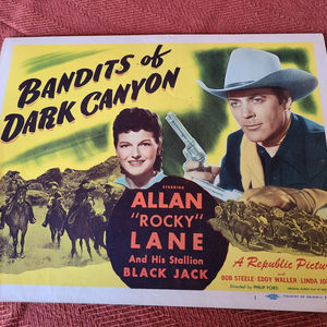 Bandits Of Dark Canyon - Western Lobby Cards