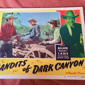 Bandits Of Dark Canyon - Western Lobby Cards