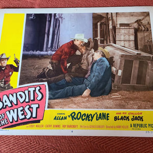 Bandits Of The West - Western Lobby Cards