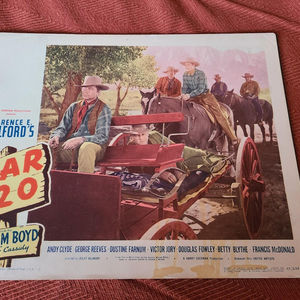 Bar 20 - Western Lobby Cards