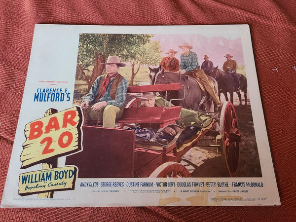 Bar 20 - Western Lobby Cards