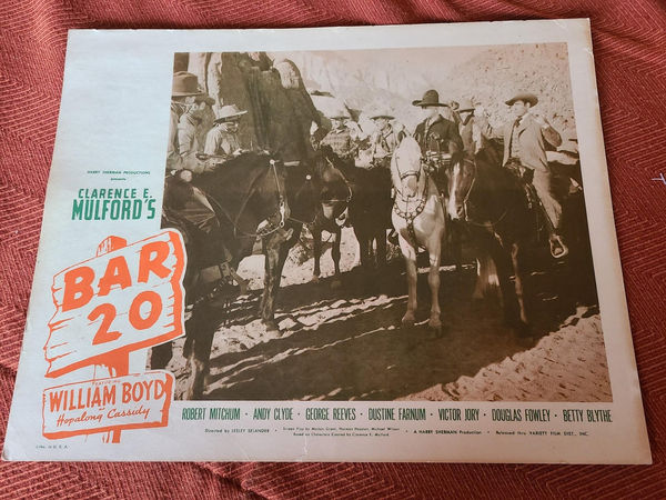 Bar 20 - Western Lobby Cards