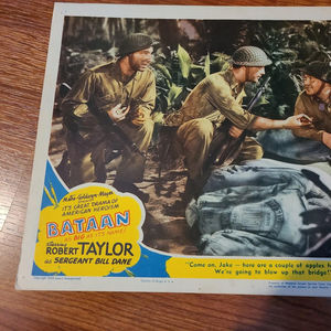 Bataan - Military/Aviation Lobby Cards