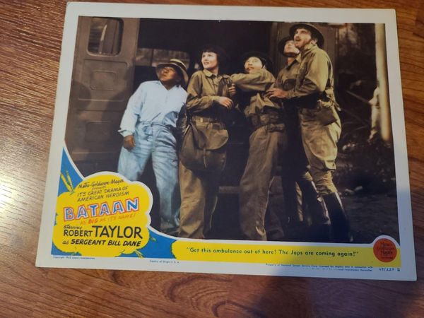 Bataan - Military/Aviation Lobby Cards